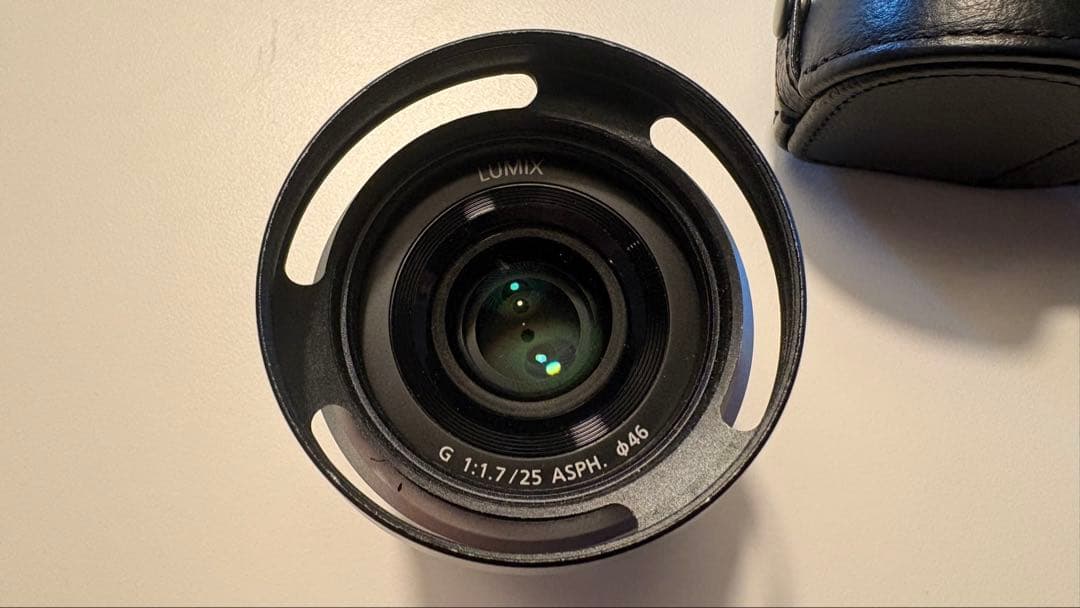 LUMIX GX8 シャッター6万6千回 25mm F1.7 単焦点付　動作良好