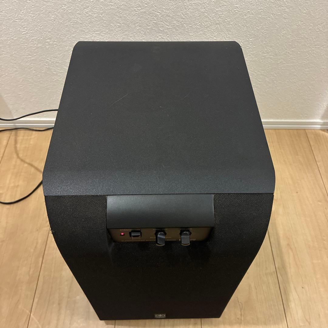 【中古】YAMAHA YST-SW45 サブウーファー ブラック