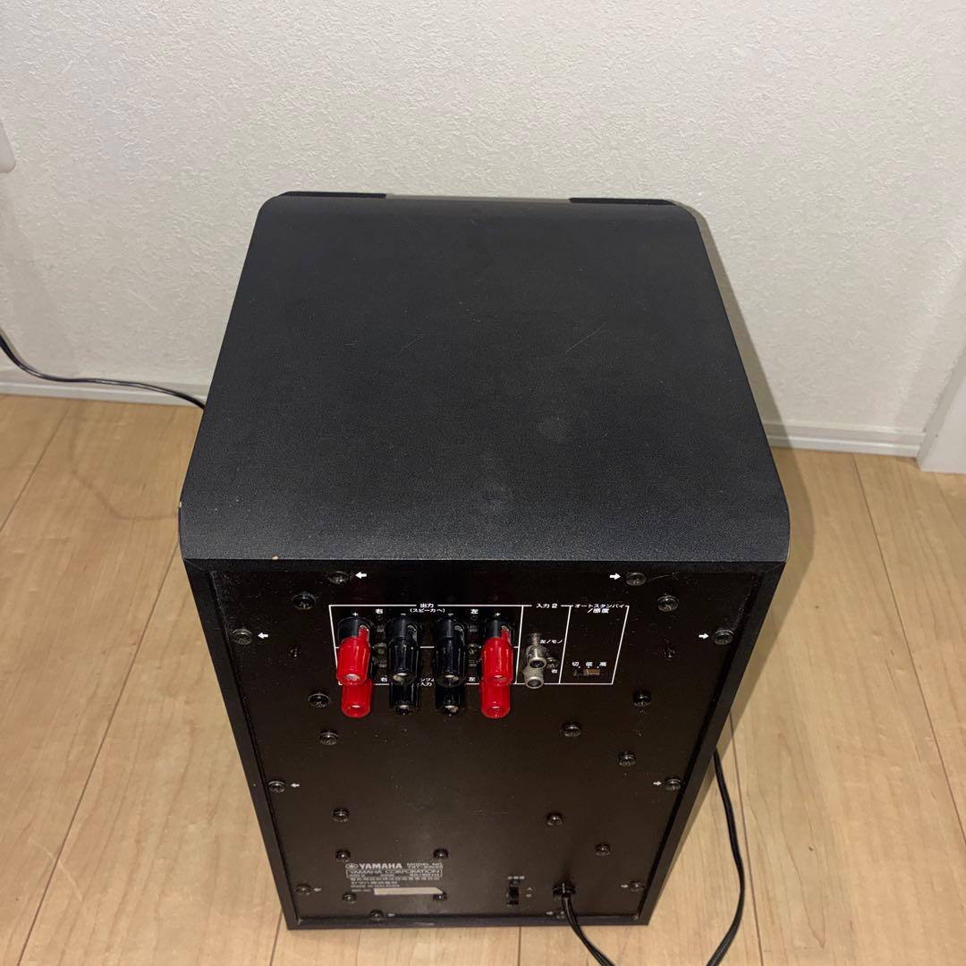 【中古】YAMAHA YST-SW45 サブウーファー ブラック