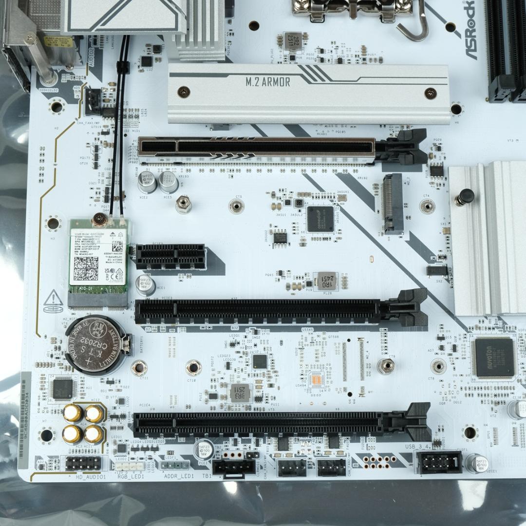 マザーボード ASRock B760 Pro RS WiFi White 1700 ATX