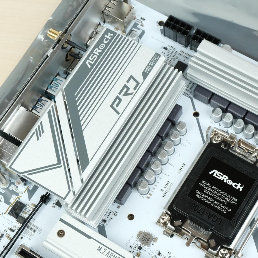 マザーボード ASRock B760 Pro RS WiFi White 1700 ATX