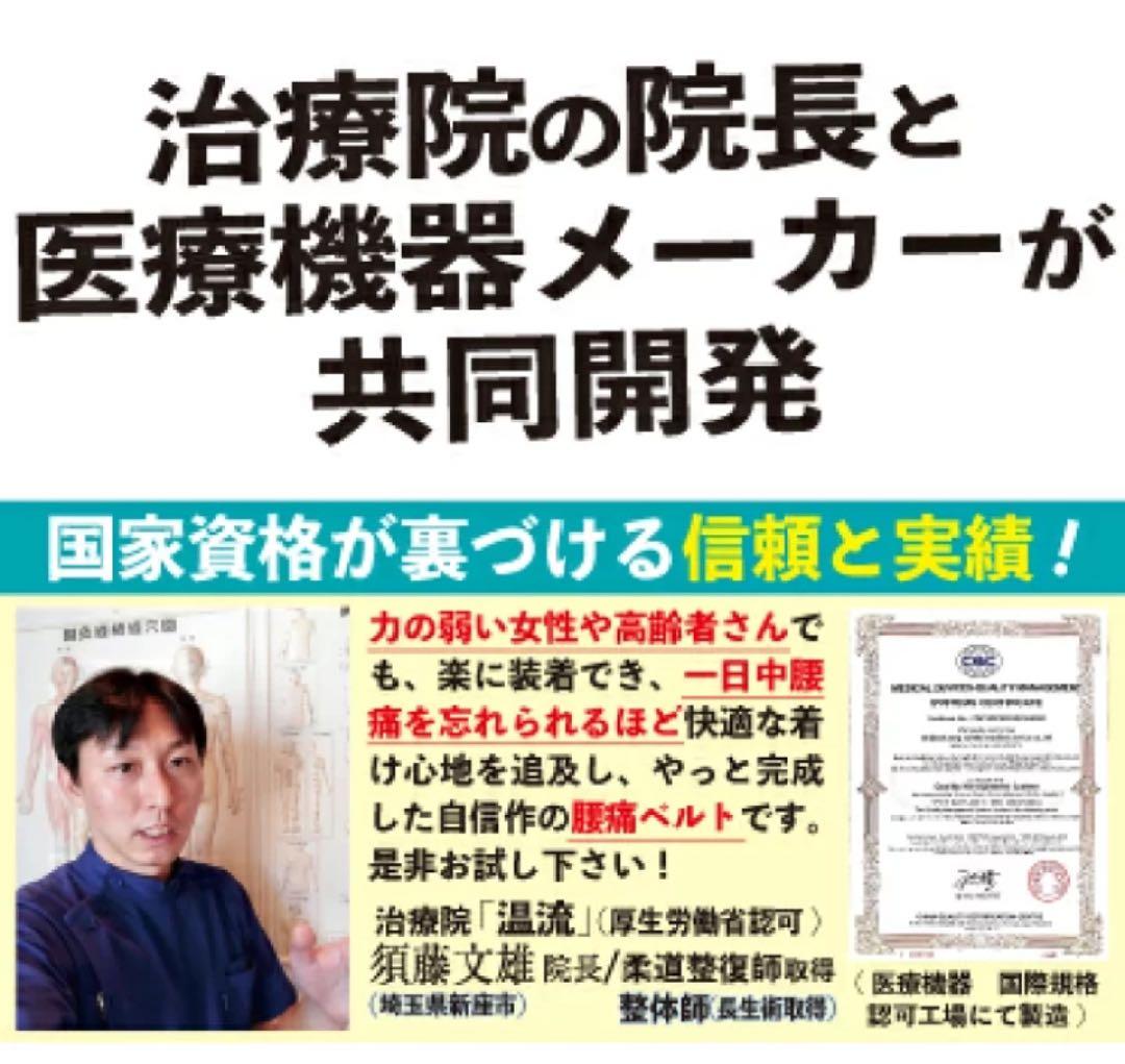 感動歩行　腰椎・骨盤ベルト ギックリ腰 メッシュ　パワーベルト L 日本製