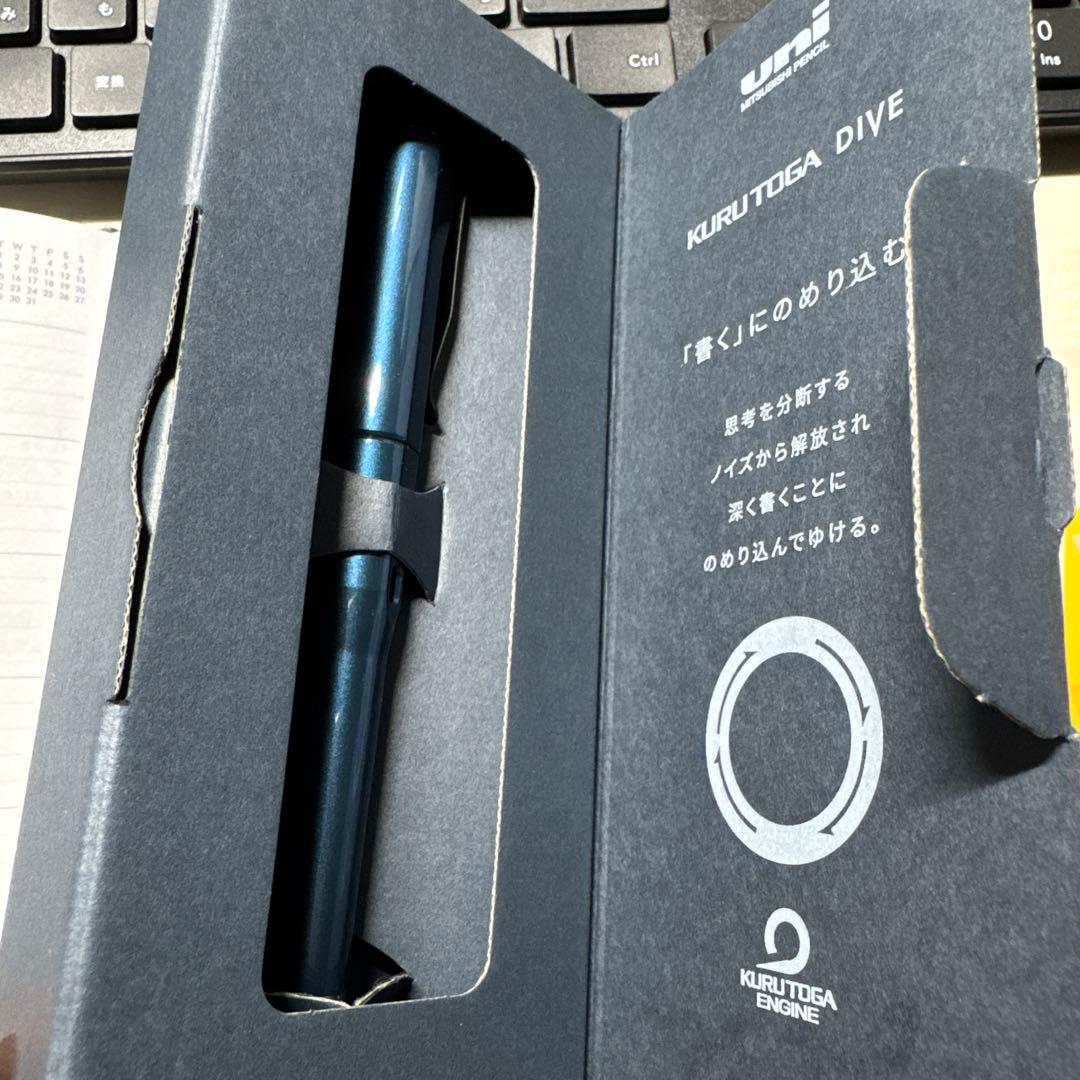 新品未使用 クルトガダイブ 三菱鉛筆 アビスブルー