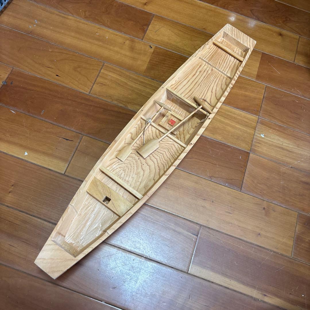 木製ボート・置物
