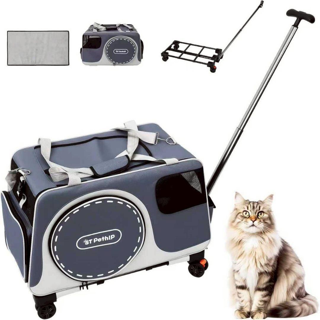 小型犬 ペットカート 中型犬 猫 折りたたみカート 分離型 バギー ベビーカー