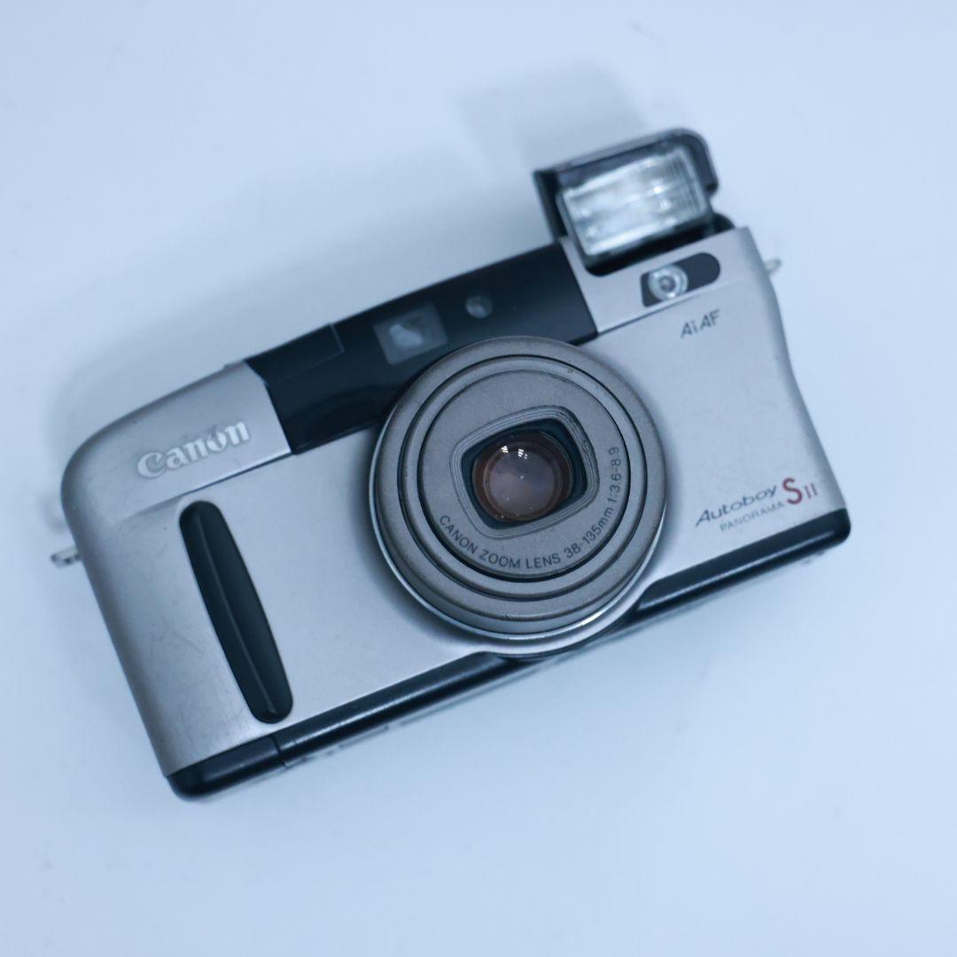フィルムカメラ Canon Autoboy SⅡ 電池付き