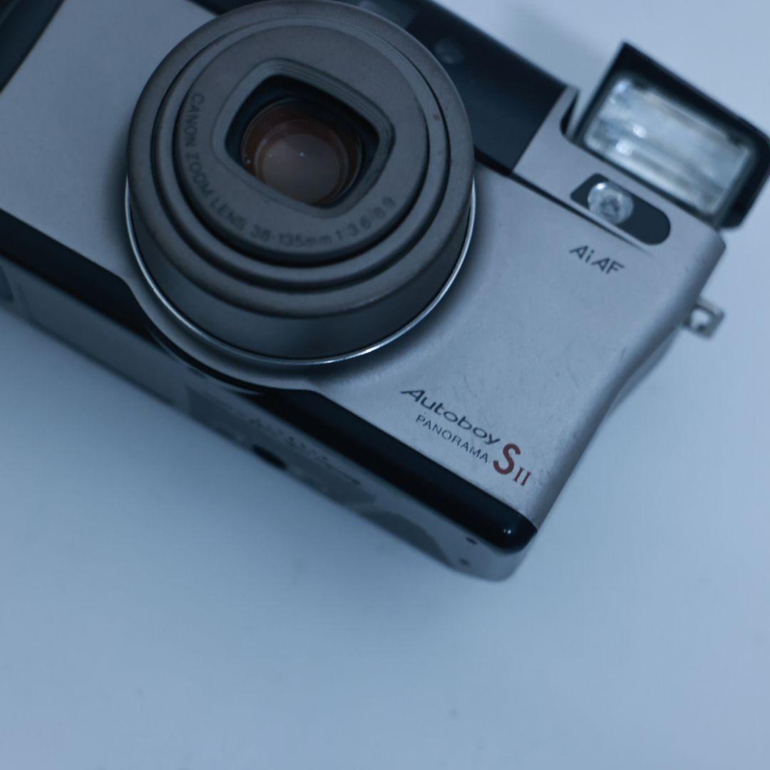 フィルムカメラ Canon Autoboy SⅡ 電池付き