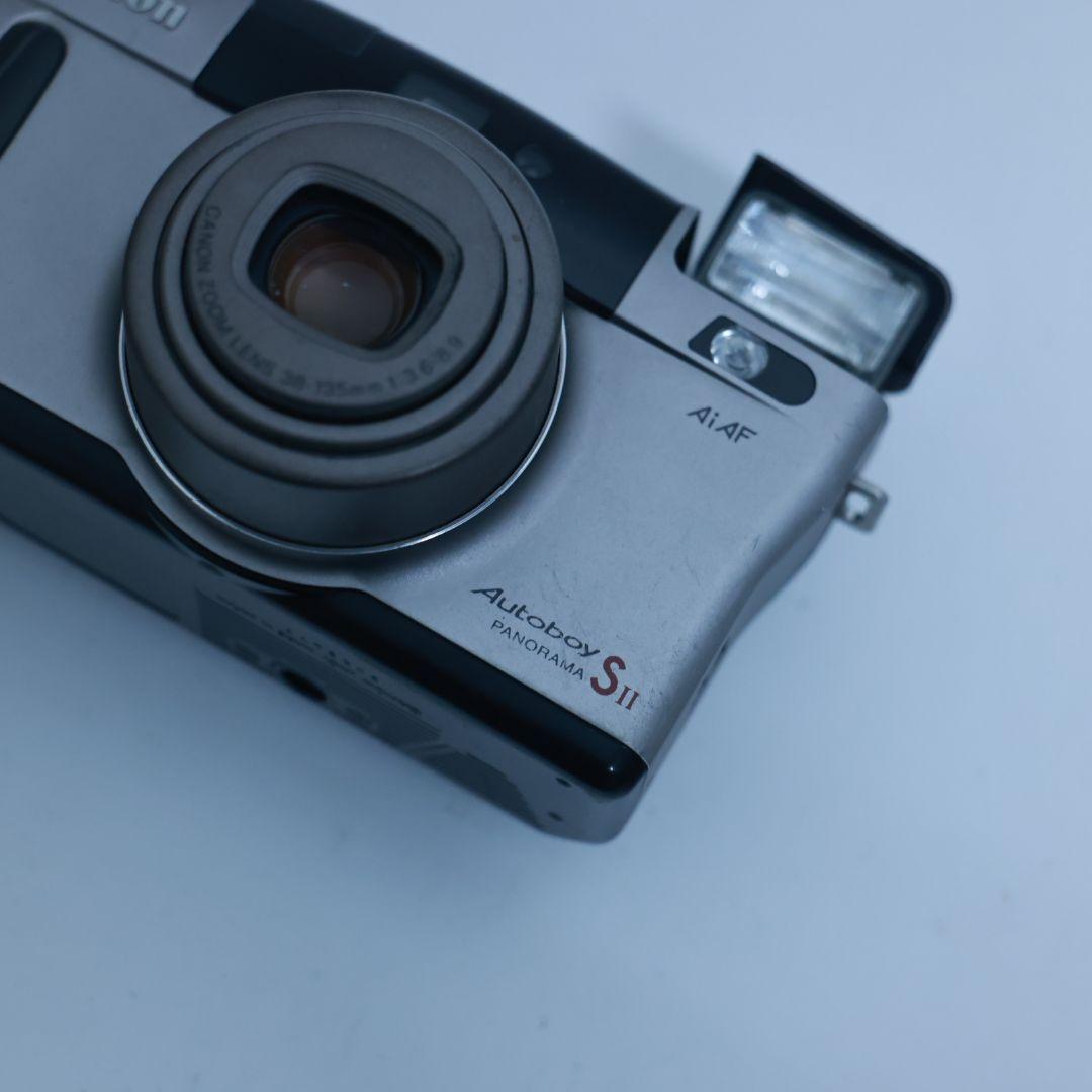 フィルムカメラ Canon Autoboy SⅡ 電池付き