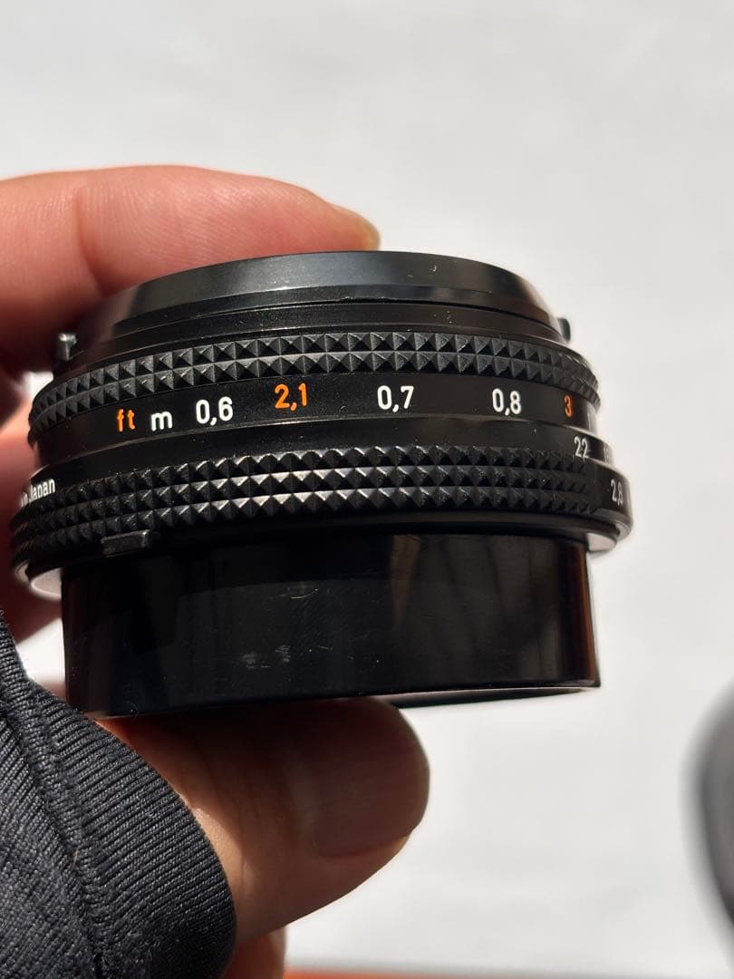 【美品】Carl Zeiss Tessar MMJ 2.8/45mm レンズ
