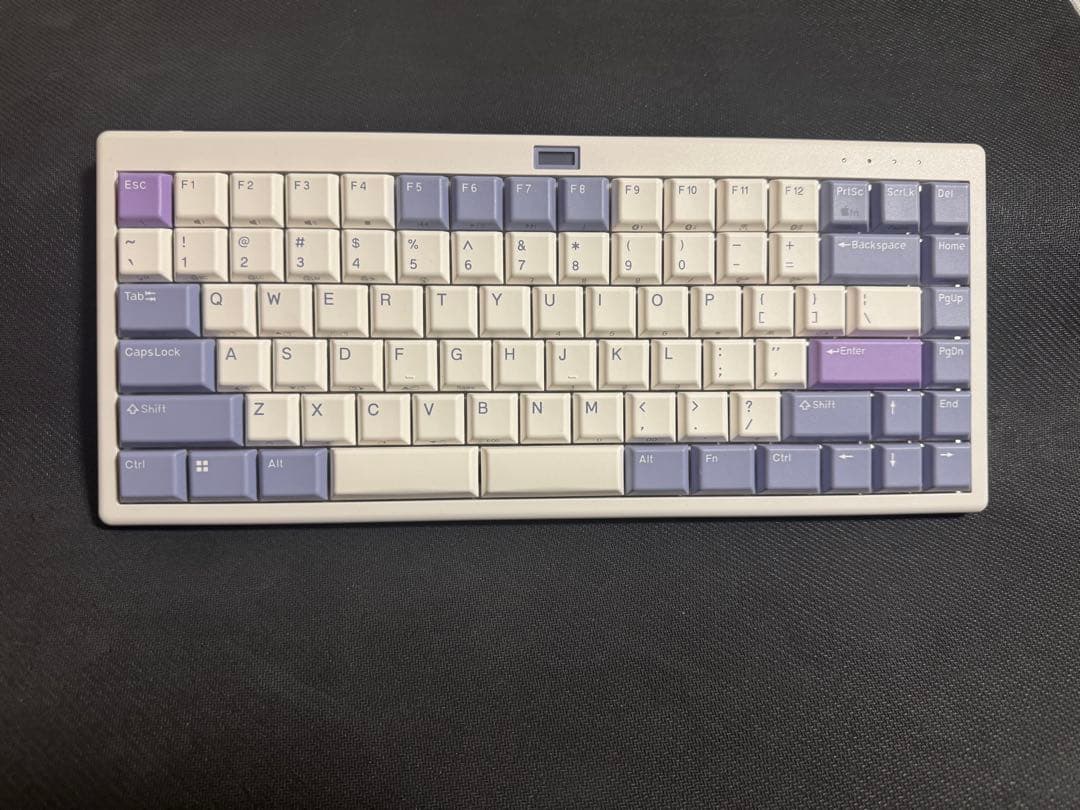 NIZ L84 Purple White キーボード
