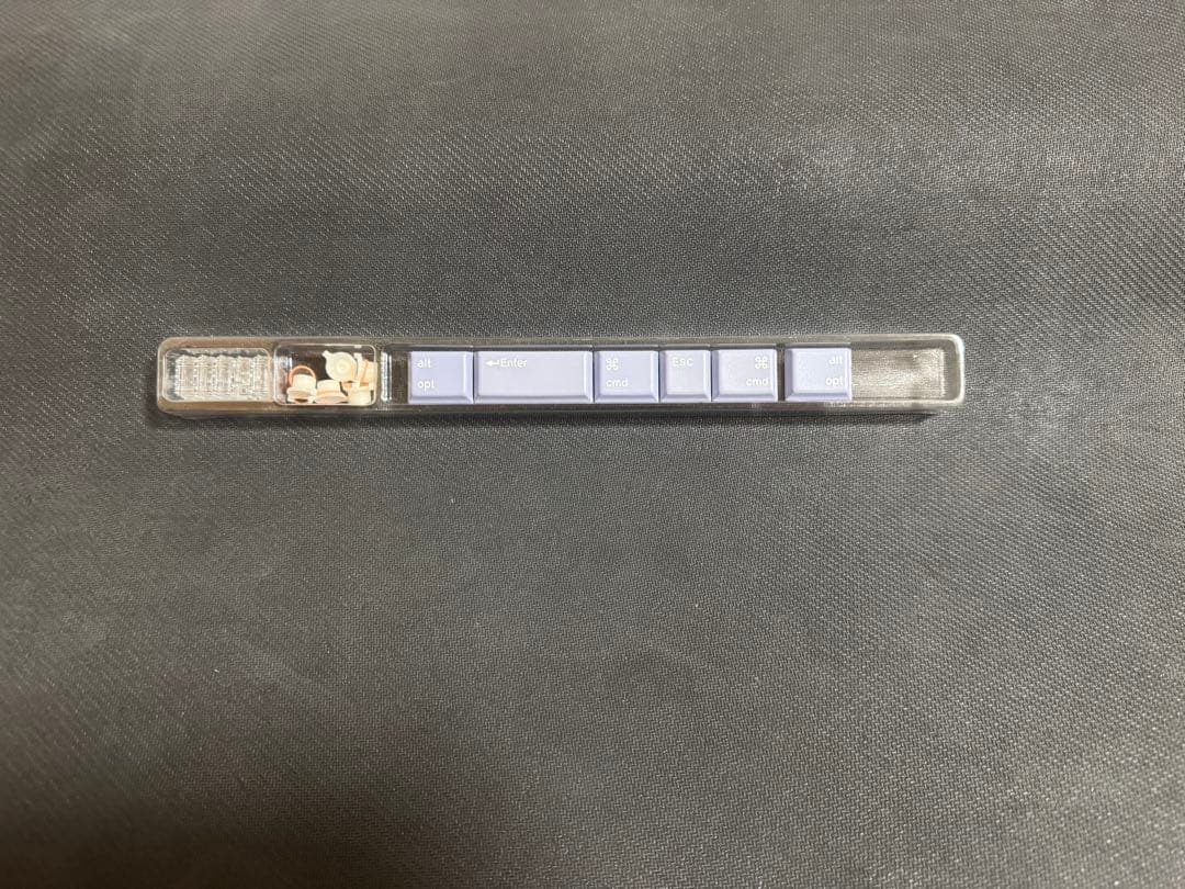 NIZ L84 Purple White キーボード