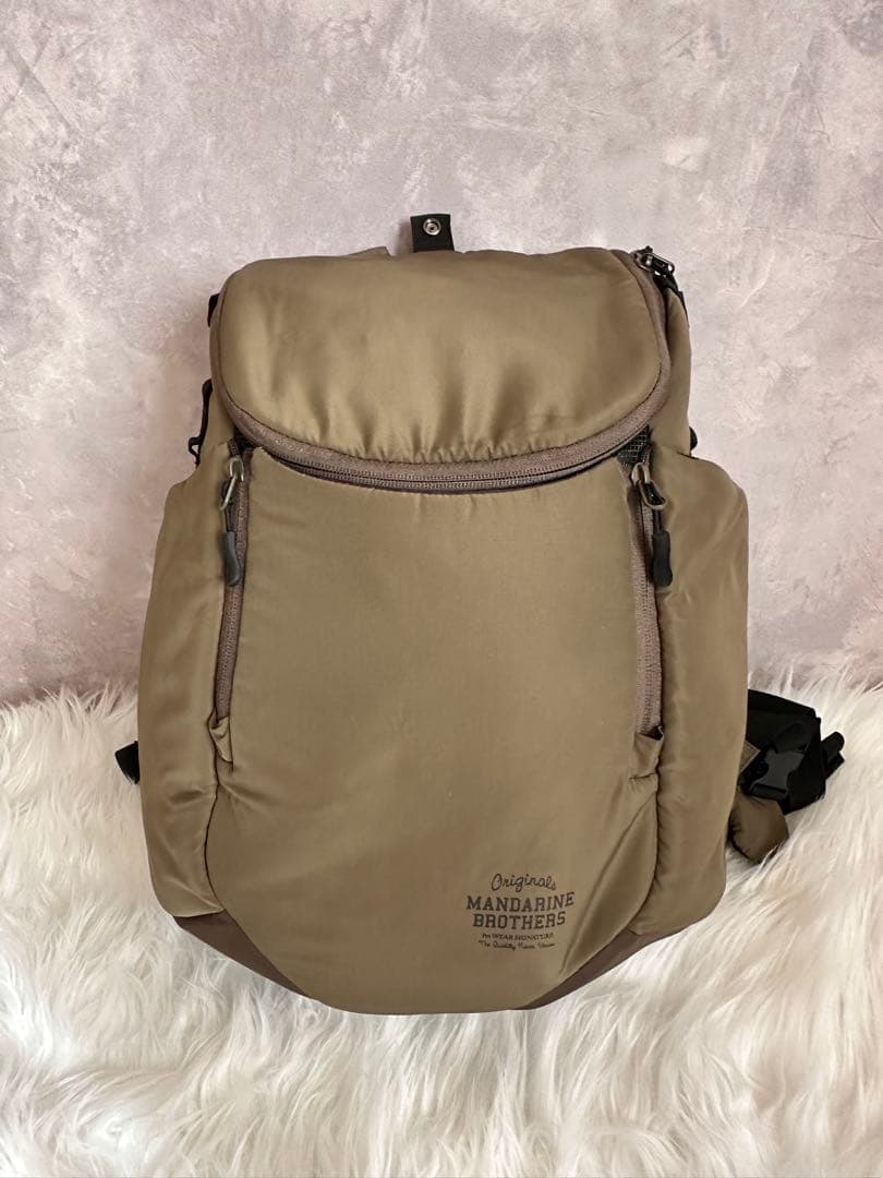 MANDARINE BROTHERS オリーブグリーン キャリーバッグ
