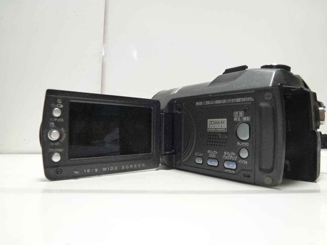 希少　大人気　JVC ビクターエブリオ ビデオカメラ GZ-MG575-B動作品