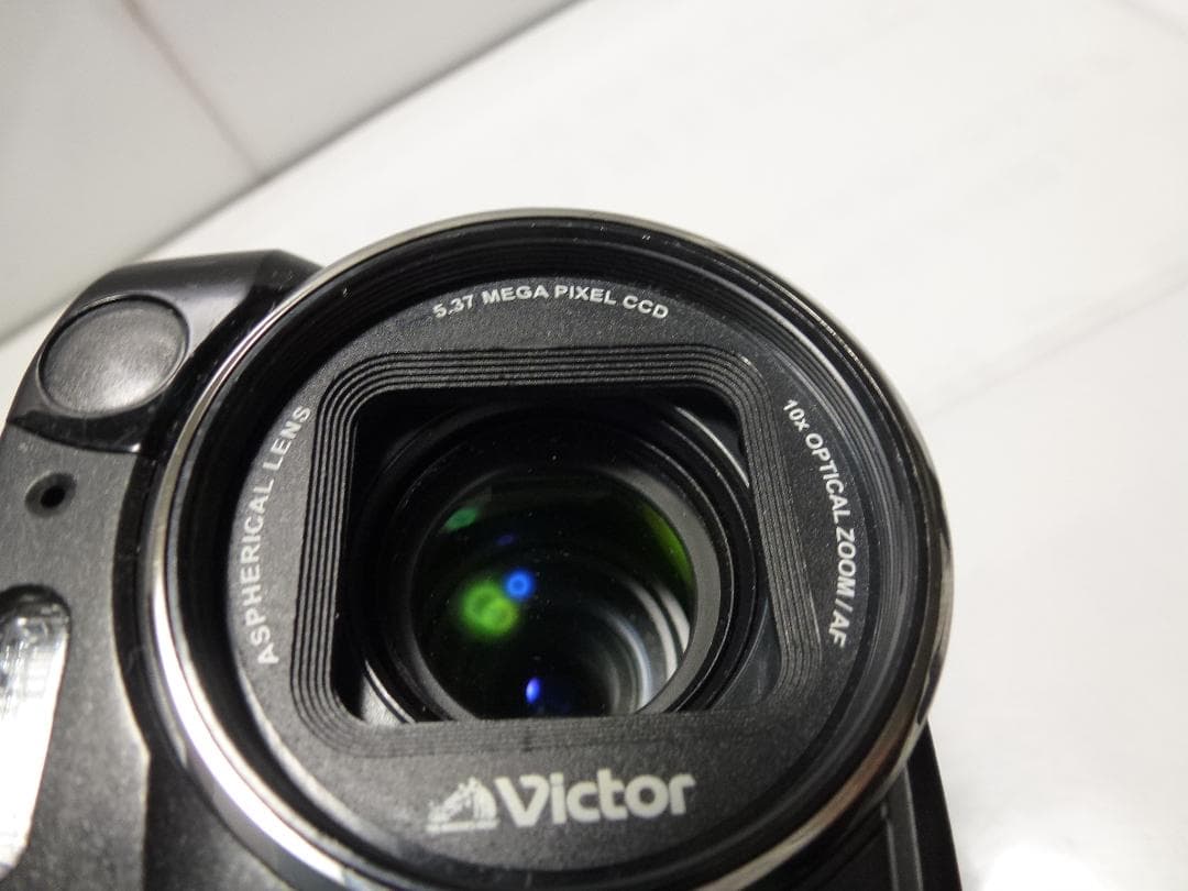 希少　大人気　JVC ビクターエブリオ ビデオカメラ GZ-MG575-B動作品