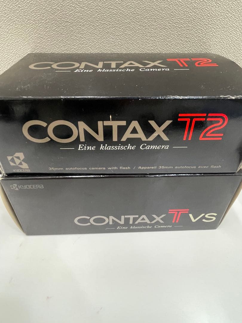 CONTAXセットT2 G1 TVS TLA140 レンズ　箱　説明書