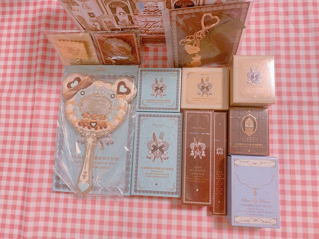 【未使用】フラワーノーズ　スウィーティーベア　豪華12点ミントチョコセット