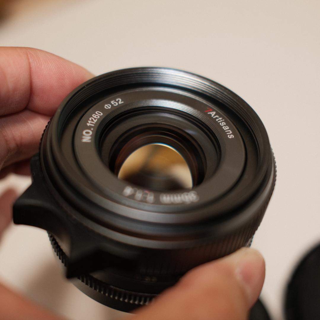 七工匠 7Artisans 35mm F1.4 III E-mount グレー