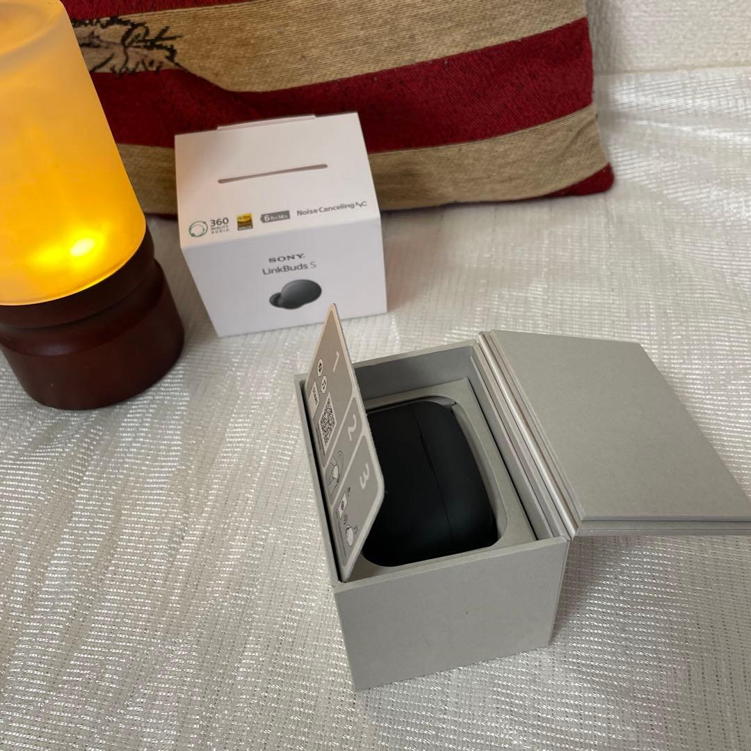 SONY LinkBuds S ブラック　ワイヤレスイヤホン
