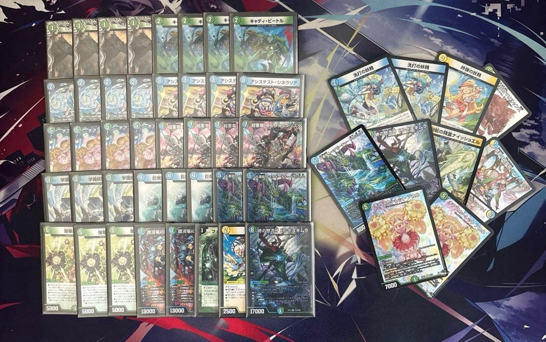 デュエマ 青緑ジャイアント デッキ ＋調整パーツ