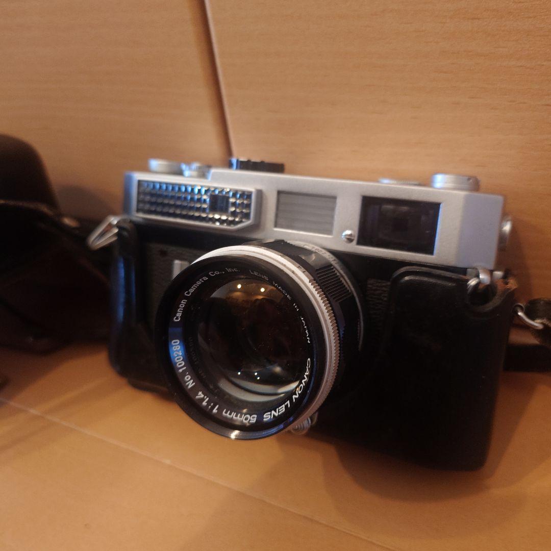キャノンCanon 7 フィルムカメラ 50mmレンズ付き
