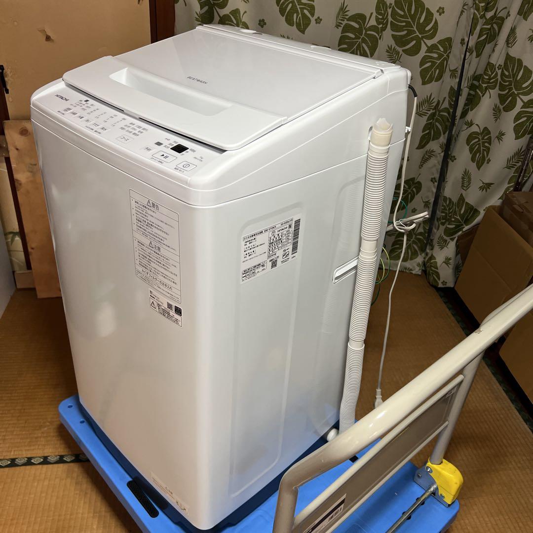 日立 ビートウォッシュ 全自動洗濯機 7kg BW-V7OK形 2024年製
