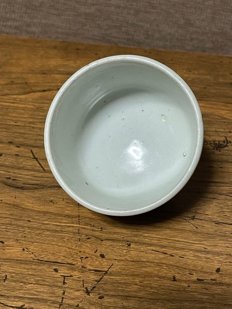 古伊万里 カゴ草花紋 ころ茶碗ぐい呑み