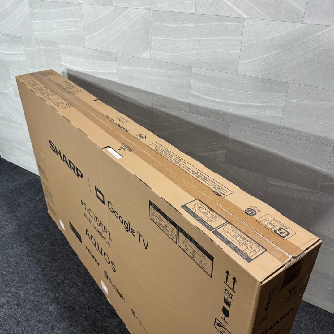 新品 SHARP 70インチ 4K 液晶テレビ miniLED ネットd5495