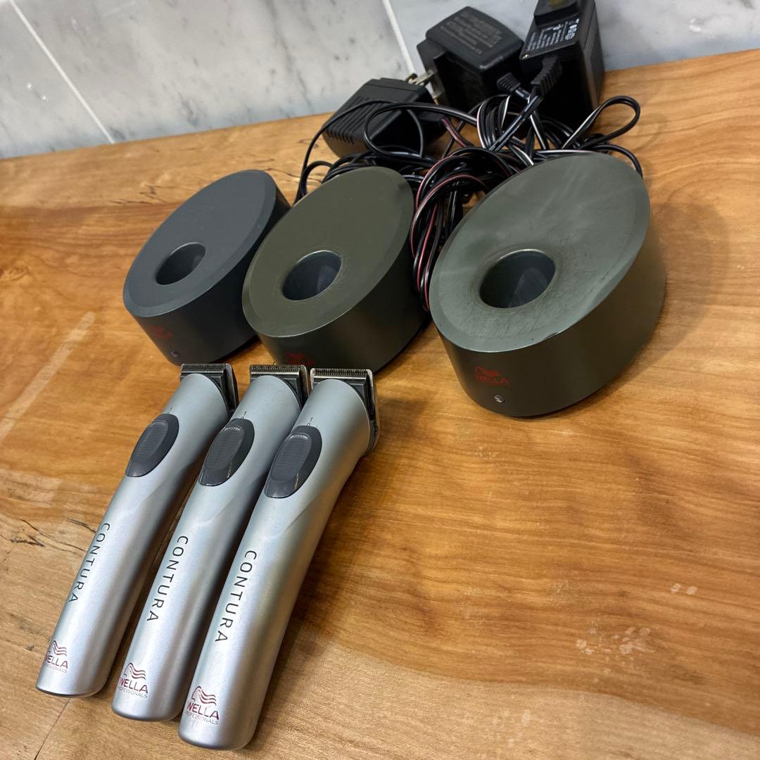 WELLA ウエラ　CONTURA バリカン　トリマー　ジャンク　充電器付き