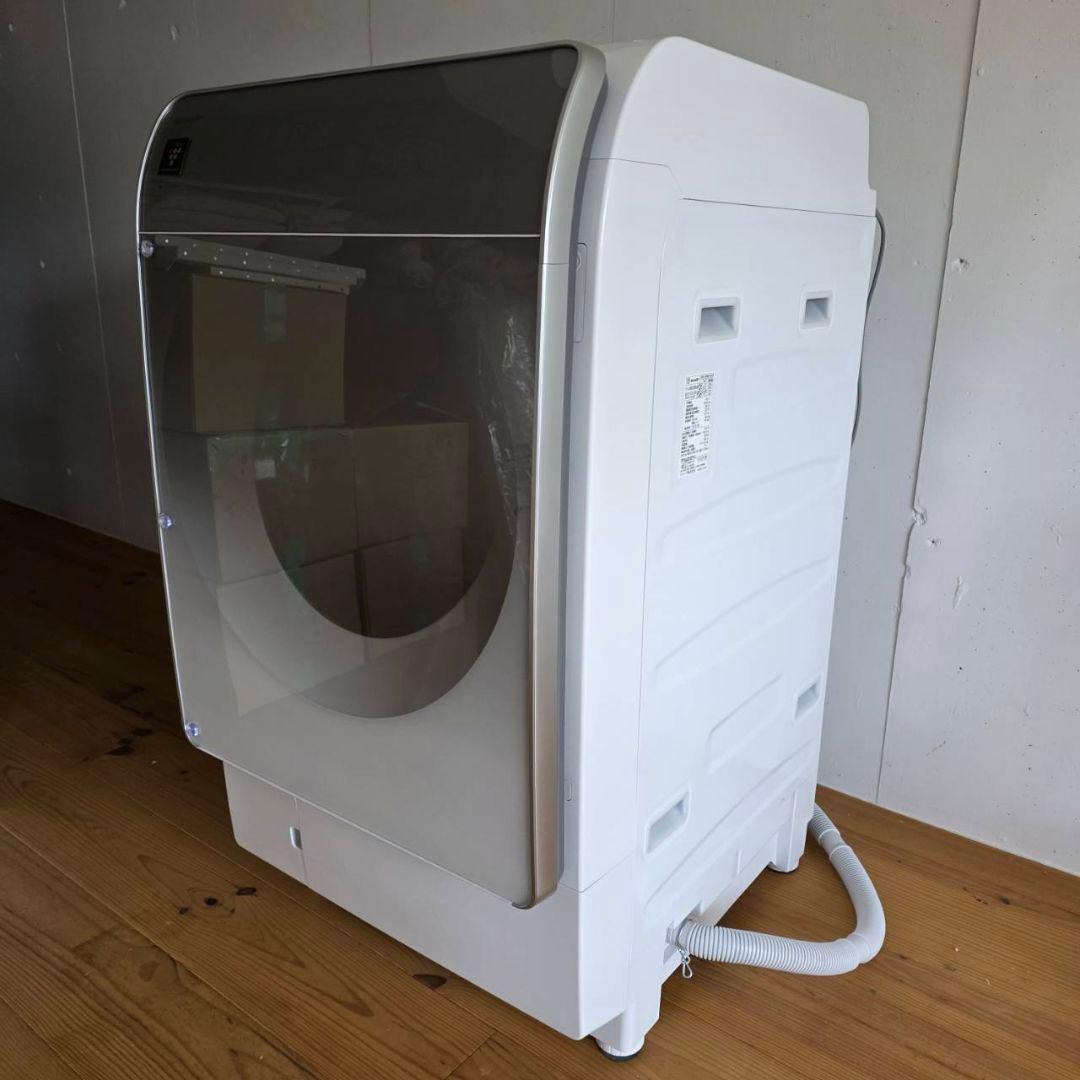 SHARP ES-X12C-SR ドラム式洗濯機本体