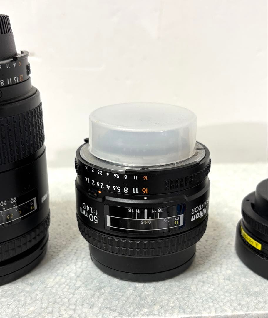 Nikonニコン　一眼レフカメラレンズ4点　フィルターまとめ売り