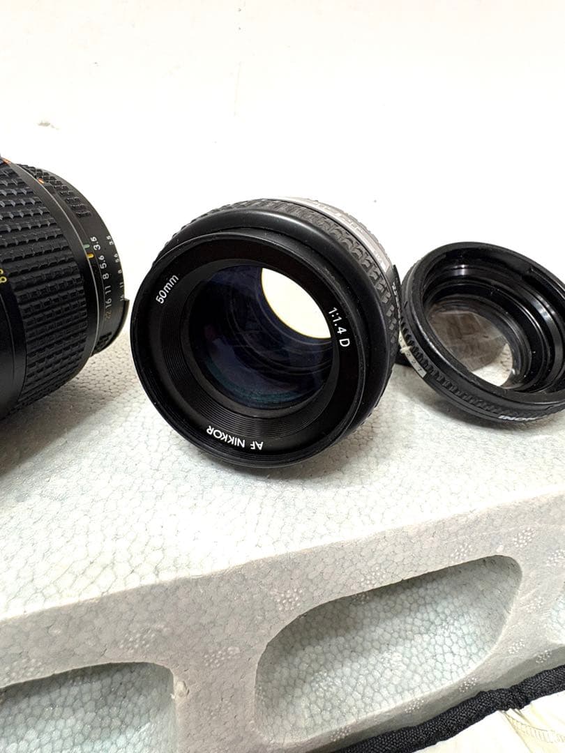Nikonニコン　一眼レフカメラレンズ4点　フィルターまとめ売り