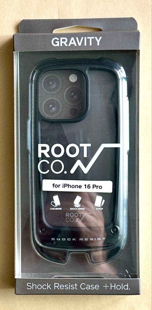【新品未使用品】ROOT CO. for iPhone 16 Proケース