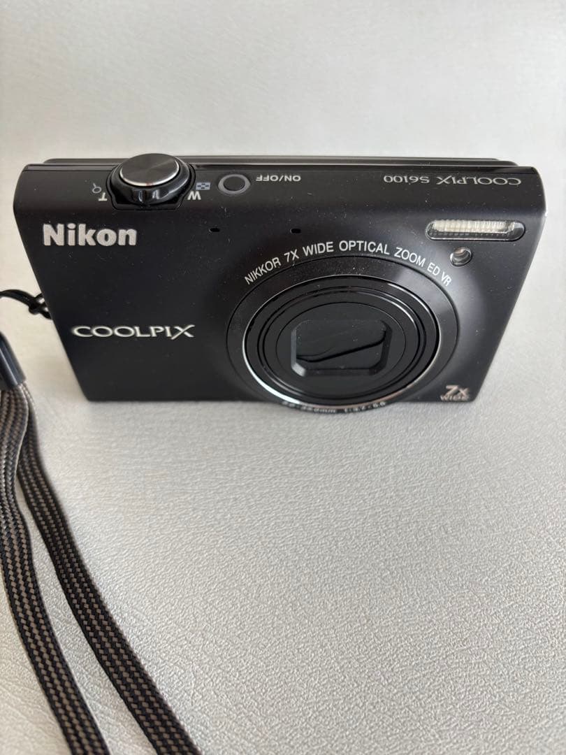 Nikon COOLPIX S6100 ブラック｜付属品完備｜別売り革ケース付き
