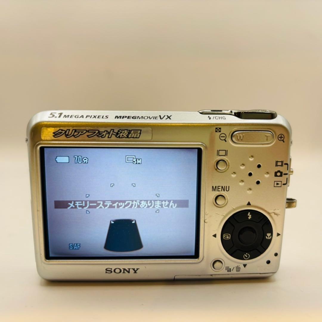 動作確認済 SONY Cyber-shot DSC-T3 デジタルカメラ