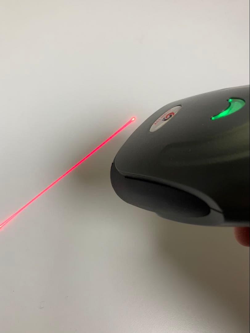 【新品未使用】5台セット　レーザー式ワイヤレスバーコードリーダ