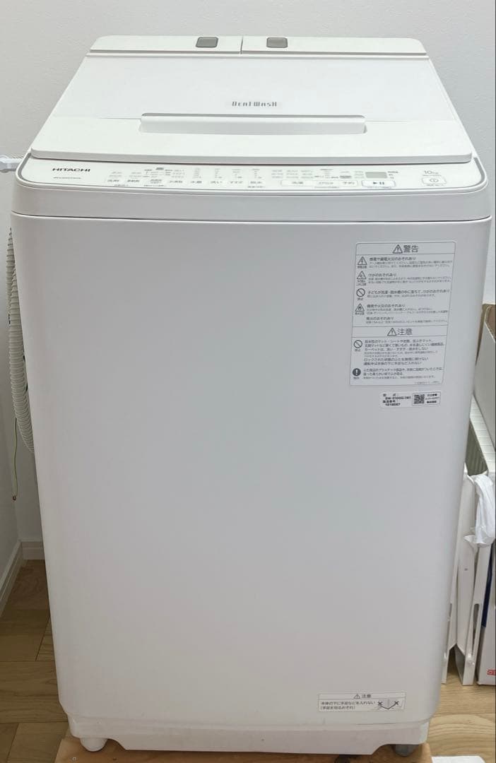 HITACHI ビートウォッシュ 10kg 洗濯機　21年式　ヤマダ保証一部有り