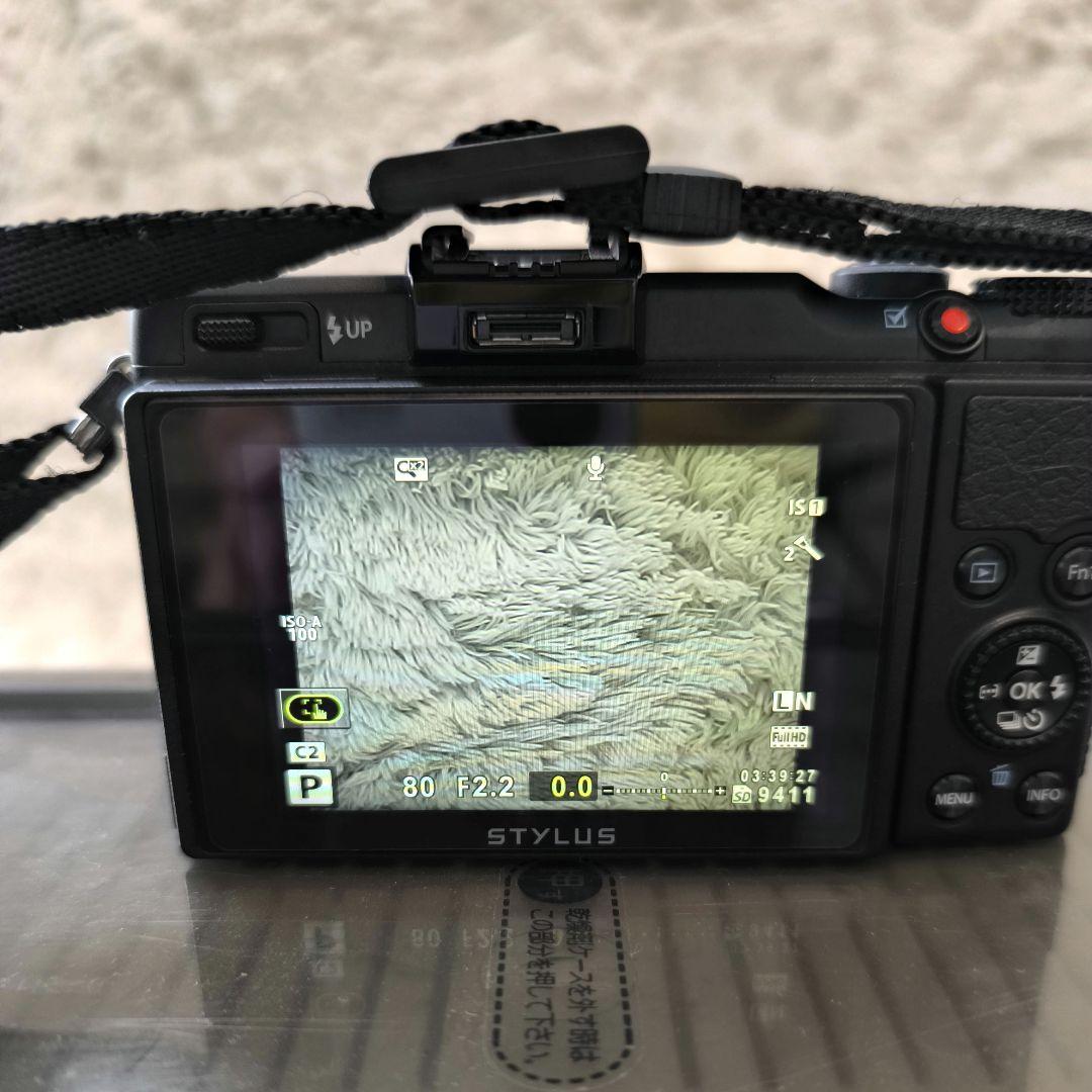 OLYMPUS XZ-2 ブラック 自動開閉レンズキャップ 元箱 取扱説明書