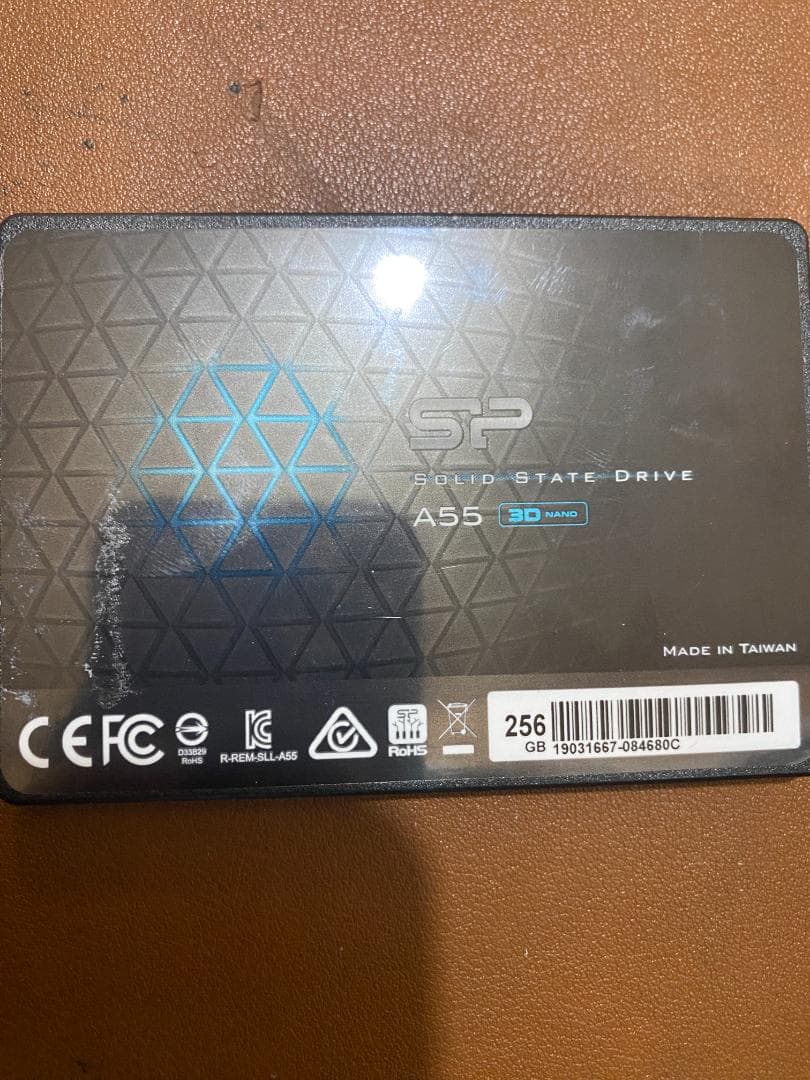 【中古良品】シリコンパワー　SSD　256GB　SATA2.5インチ2個セット