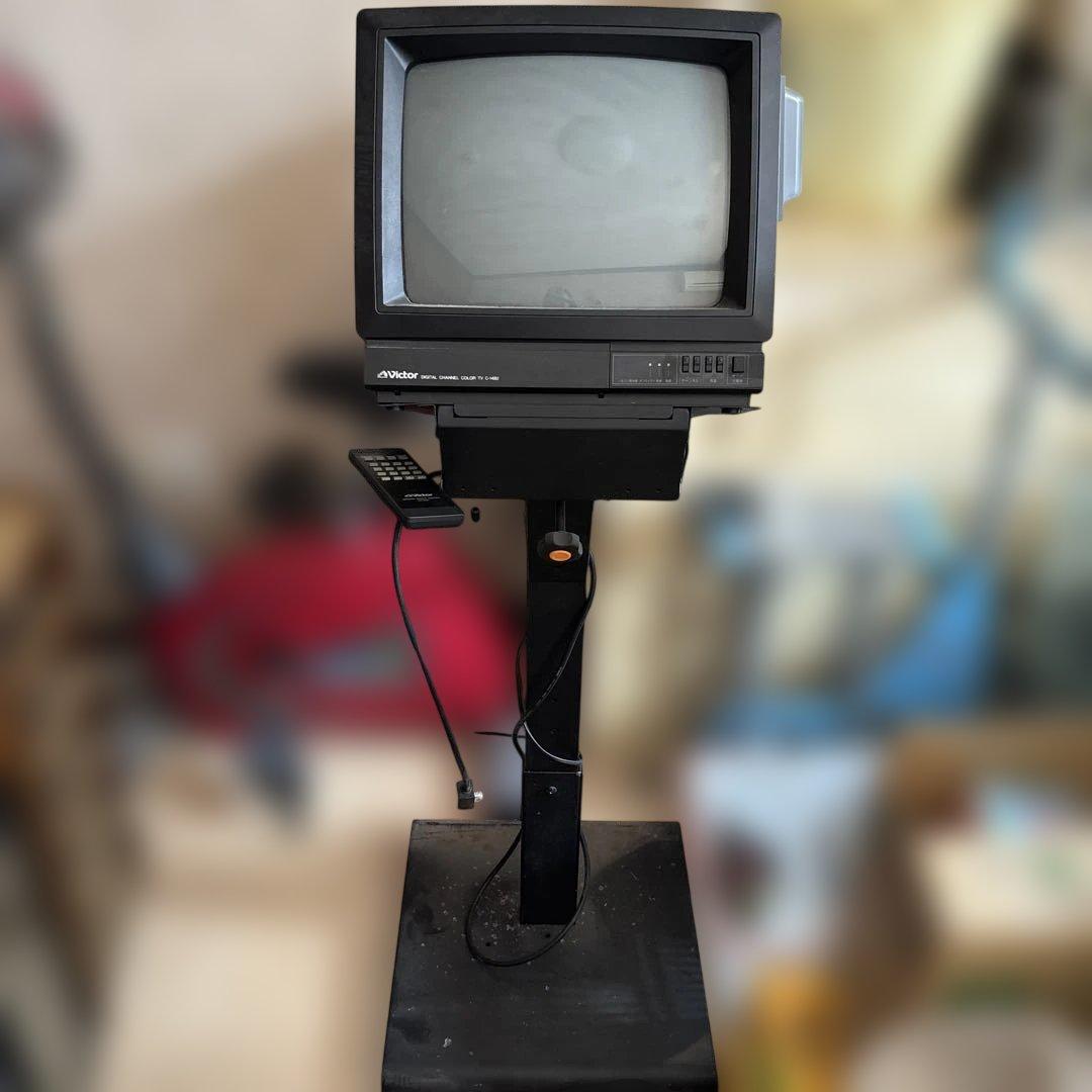 Victor ブラウン管テレビ C-14B2レトロゲーム・カラオケ対応