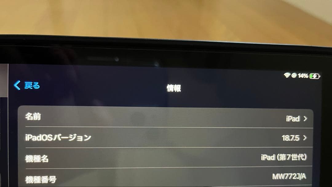 バッテリー95% iPad 第7世代 Apple Pencil付き 128GB