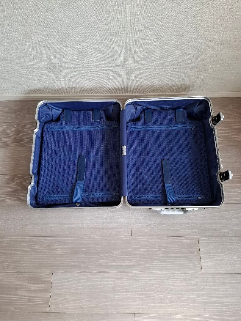 【値下げ最終】リモワ「トパーズ」48L 4輪シルバー