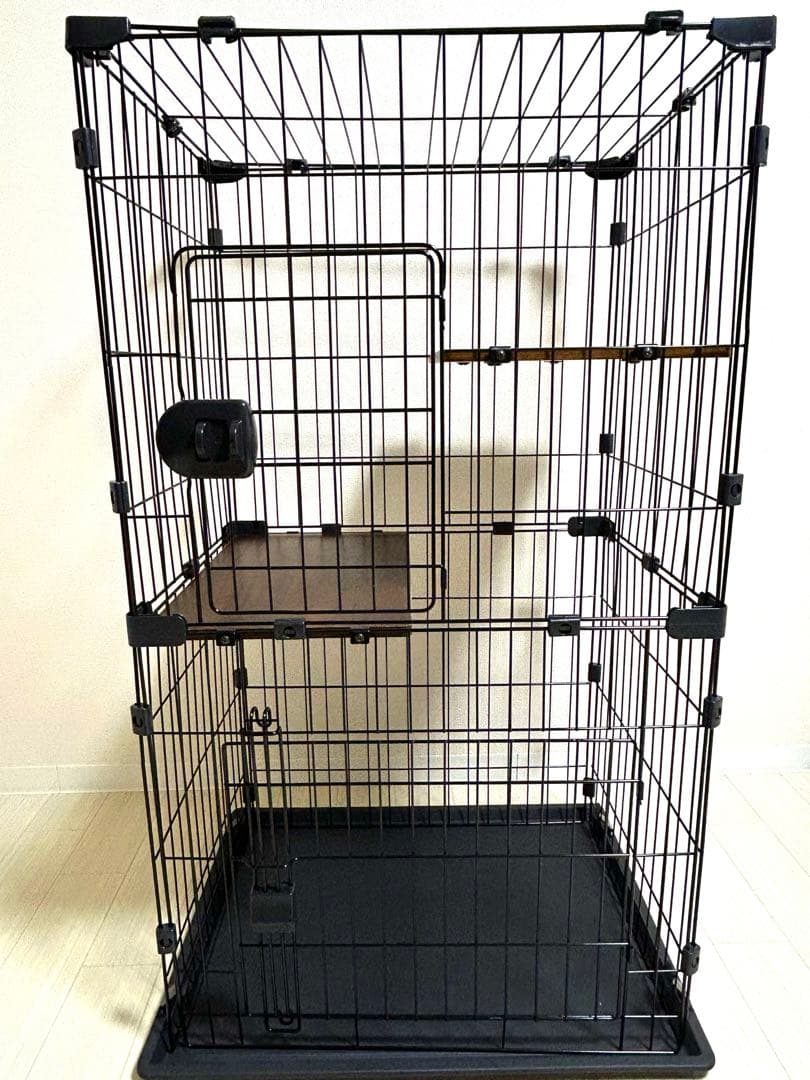 LIFELEX コンパクト キャットケージ 2段 IR12-0959 猫 ケージ