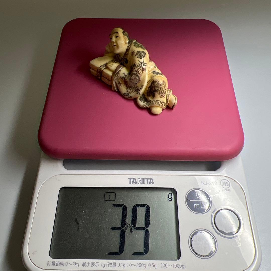 カバ歯材　人物置物　39g 東Y8-0323ア㊱タトチ