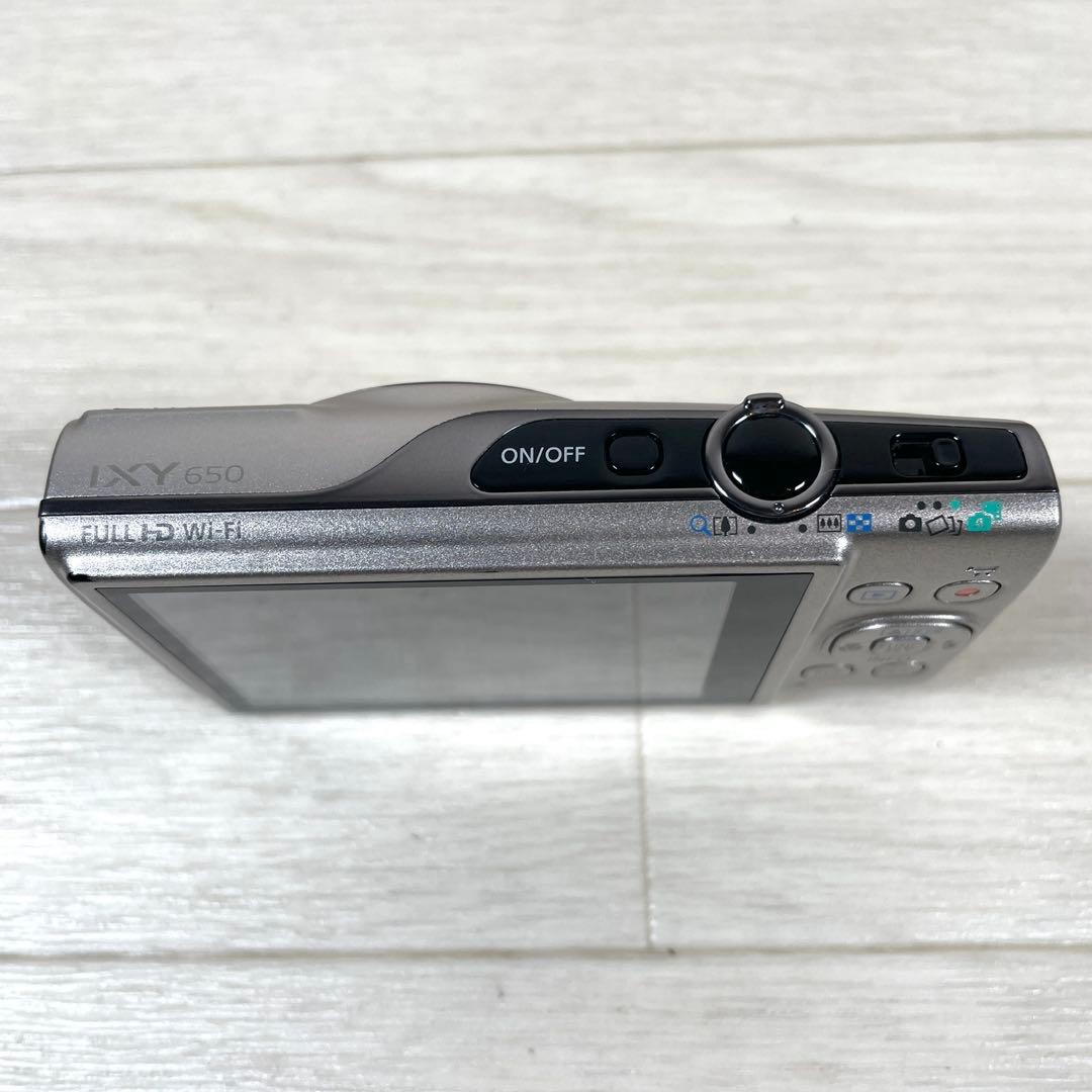 Canon IXY 650 シルバー コンパクトデジタルカメラ デジカメ