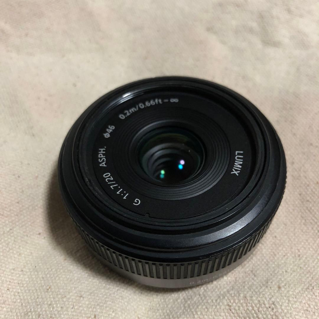 Panasonic LUMIX G 20mm F1.7 H-H020 パンケーキ