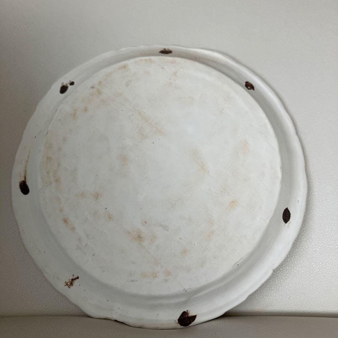 河合和美　クロス　大皿