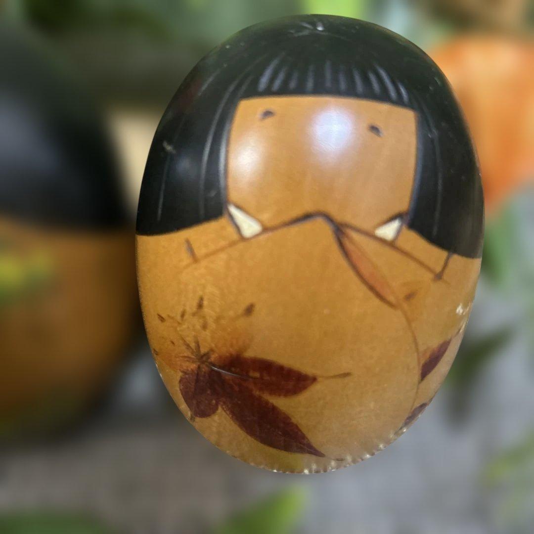 卯三郎こけし 四季　Usaburo Kokeshi Four Seasons