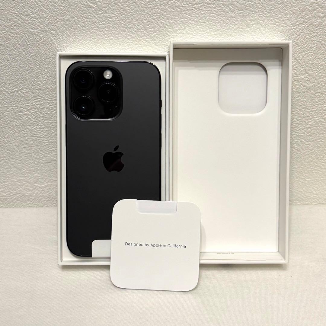 アイフォン iPhone 14 Pro 128GB スペースブラック 本体