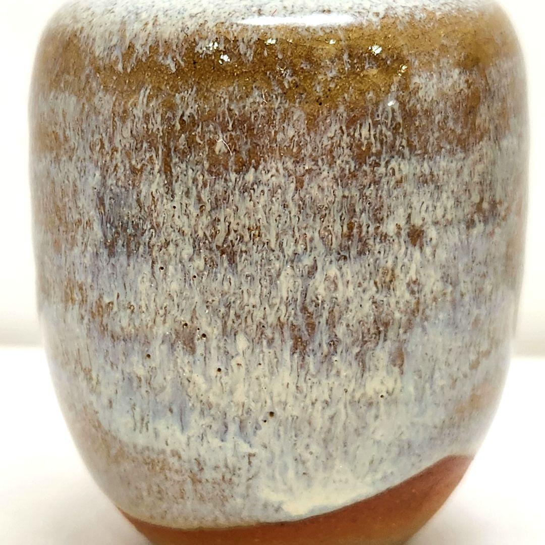 Y3483-7 茶道具 赤膚焼 古瀬尭三作 茶入 共箱・仕覆　　#13