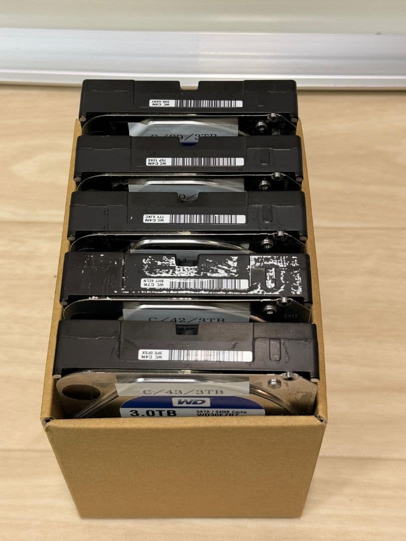 外付けハードディスク・ドライブ WD Blue PC Hard drive WD30EZRZ 3TB HDD